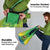 Brazil Football Custom Grocery Bag Toco Toucan Bora Brasil! Go Brazil!