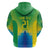 Brazil Football Custom Hoodie Toco Toucan Bora Brasil! Go Brazil!