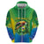 Brazil Football Custom Hoodie Toco Toucan Bora Brasil! Go Brazil!