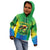 Brazil Football Custom Kid Hoodie Toco Toucan Bora Brasil! Go Brazil!