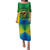 Brazil Football Custom Puletasi Toco Toucan Bora Brasil! Go Brazil!