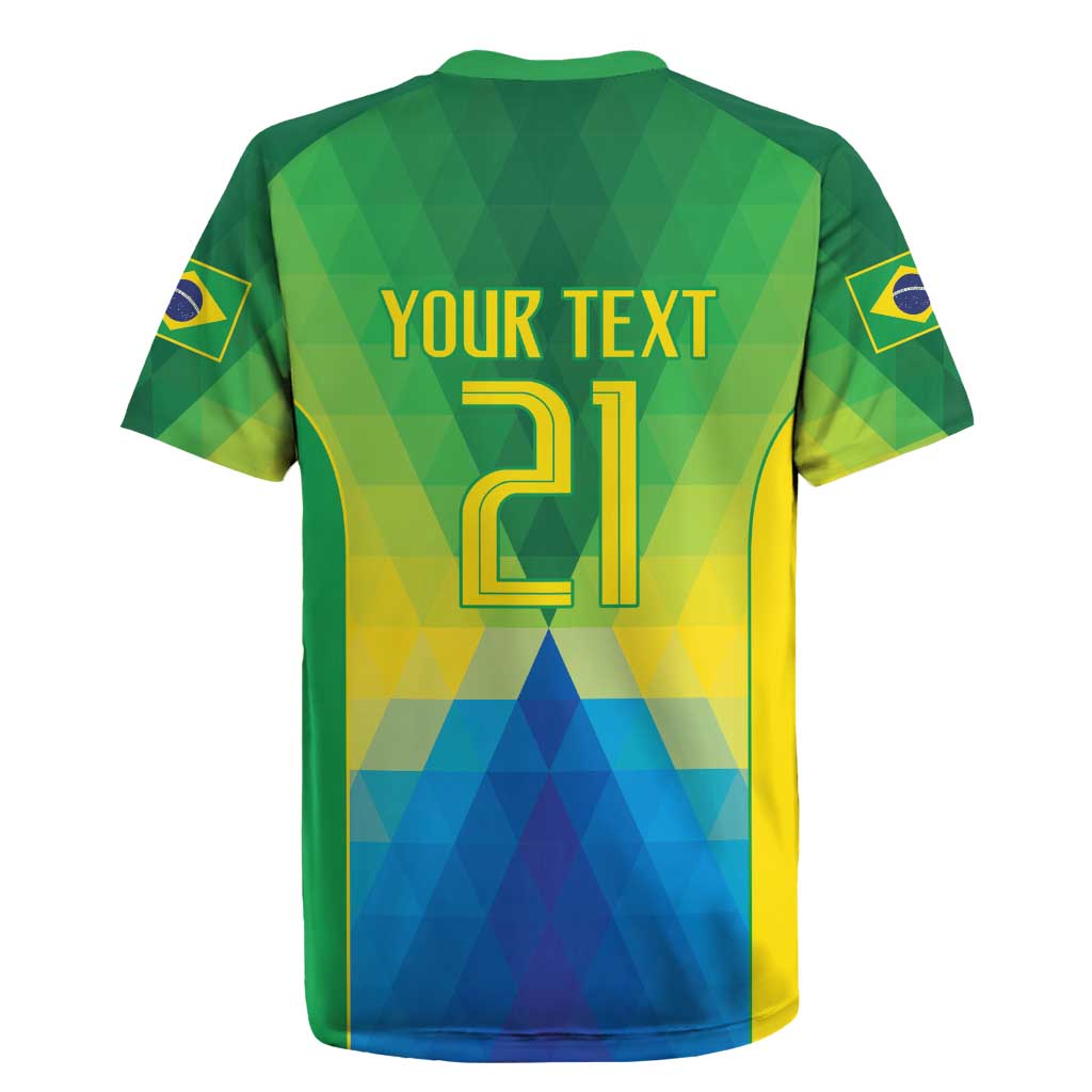 Brazil Football Custom Rugby Jersey Toco Toucan Bora Brasil! Go Brazil!