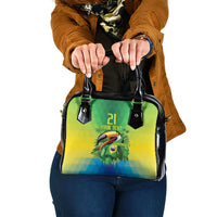 Brazil Football Custom Shoulder Handbag Toco Toucan Bora Brasil! Go Brazil!