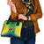 Brazil Football Custom Shoulder Handbag Toco Toucan Bora Brasil! Go Brazil!