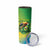 Brazil Football Custom Skinny Tumbler Toco Toucan Bora Brasil! Go Brazil!