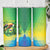 Brazil Football Custom Skinny Tumbler Toco Toucan Bora Brasil! Go Brazil!