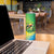 Brazil Football Custom Skinny Tumbler Toco Toucan Bora Brasil! Go Brazil!