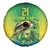 Brazil Football Custom Spare Tire Cover Toco Toucan Bora Brasil! Go Brazil!
