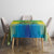Brazil Football Custom Tablecloth Toco Toucan Bora Brasil! Go Brazil!