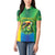 Brazil Football Custom Women Polo Shirt Toco Toucan Bora Brasil! Go Brazil!