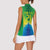 Brazil Football Custom Women Sleeveless Polo Shirt Toco Toucan Bora Brasil! Go Brazil!
