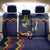 Ecuado Andean Condor Football Custom Back Car Seat Cover Tricolors Motif