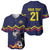 Ecuado Andean Condor Football Custom Baseball Jersey Tricolors Motif