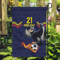 Ecuado Andean Condor Football Custom Garden Flag Tricolors Motif
