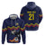 Ecuado Andean Condor Football Custom Hoodie Tricolors Motif