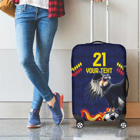 Ecuado Andean Condor Football Custom Luggage Cover Tricolors Motif