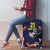 Ecuado Andean Condor Football Custom Luggage Cover Tricolors Motif