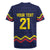 Ecuado Andean Condor Football Custom Rugby Jersey Tricolors Motif