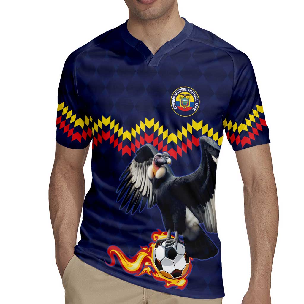 Ecuado Andean Condor Football Custom Rugby Jersey Tricolors Motif