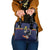 Ecuado Andean Condor Football Custom Shoulder Handbag Tricolors Motif
