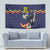 Ecuado Andean Condor Football Custom Tapestry Tricolors Motif