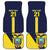 Ecuador La Tricolor Custom Car Mats Gold and Navy Blue Motif