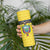 Ecuador La Tricolor Custom Skinny Tumbler Gold and Navy Blue Motif