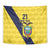 Ecuador La Tricolor Custom Tapestry Gold and Navy Blue Motif