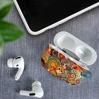 Baby Monkey Punch AirPods Case Retro 70S Hippie Style Groovy Spring