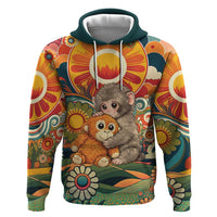Baby Monkey Punch Hoodie Retro 70S Hippie Style Groovy Spring