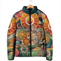 Baby Monkey Punch Padded Jacket Retro 70S Hippie Style Groovy Spring