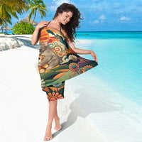Baby Monkey Punch Sarong Retro 70S Hippie Style Groovy Spring
