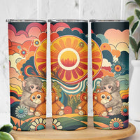 Baby Monkey Punch Skinny Tumbler Retro 70S Hippie Style Groovy Spring