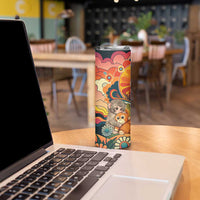 Baby Monkey Punch Skinny Tumbler Retro 70S Hippie Style Groovy Spring
