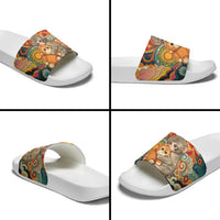 Baby Monkey Punch Slide Sandals Retro 70S Hippie Style Groovy Spring
