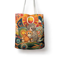 Baby Monkey Punch Tote Bag Retro 70S Hippie Style Groovy Spring