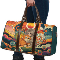Baby Monkey Punch Travel Bag Retro 70S Hippie Style Groovy Spring