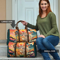 Baby Monkey Punch Travel Bag Retro 70S Hippie Style Groovy Spring