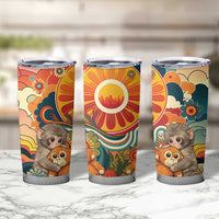 Baby Monkey Punch Tumbler Cup Retro 70S Hippie Style Groovy Spring