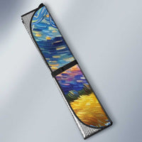 Baby Monkey Punch Personalized Auto Sun Shade Starry Night Inspired