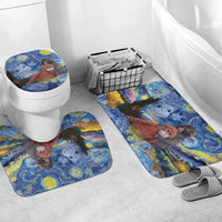 Baby Monkey Punch Personalized Bathroom Set Starry Night Inspired