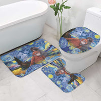 Baby Monkey Punch Personalized Bathroom Set Starry Night Inspired