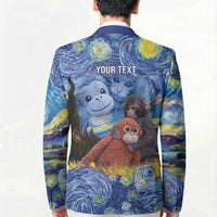 Baby Monkey Punch Personalized Blazer Starry Night Inspired