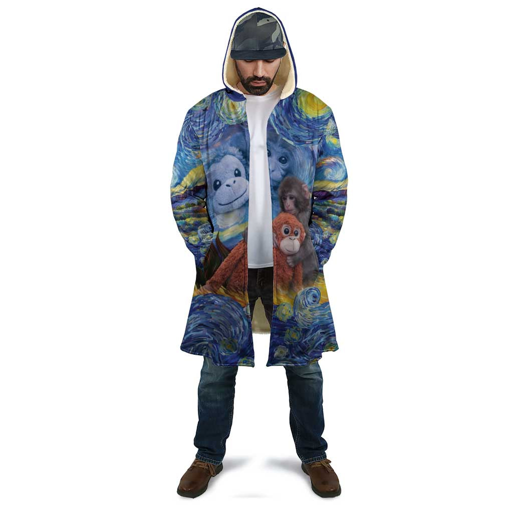 Baby Monkey Punch Personalized Cloak Starry Night Inspired