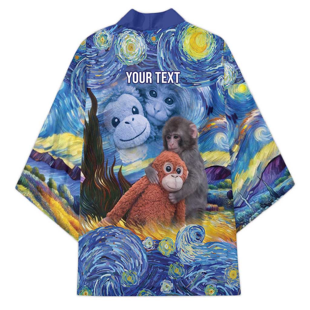Baby Monkey Punch Personalized Kimono Starry Night Inspired
