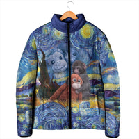 Baby Monkey Punch Personalized Padded Jacket Starry Night Inspired