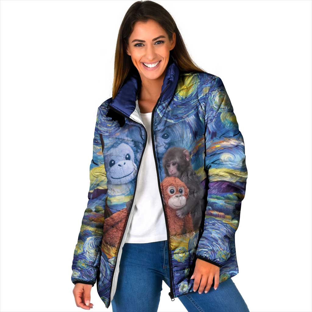 Baby Monkey Punch Personalized Padded Jacket Starry Night Inspired