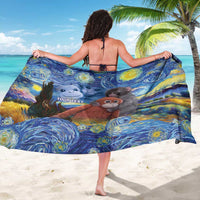 Baby Monkey Punch Personalized Sarong Starry Night Inspired