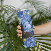 Baby Monkey Punch Personalized Skinny Tumbler Starry Night Inspired