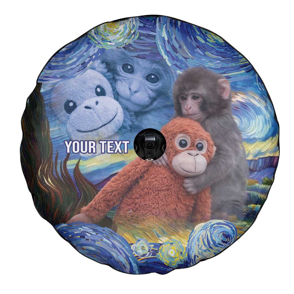 Baby Monkey Punch Personalized Spare Tire Cover Starry Night Inspired
